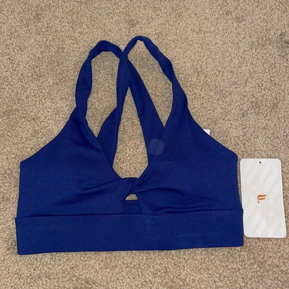 Fabletics Navy Blue Sports Bra